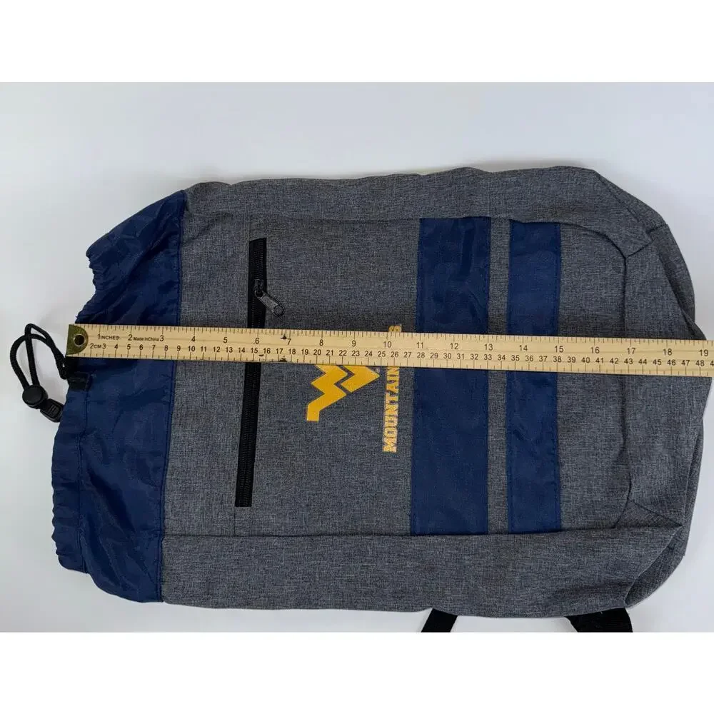 WVU Mountaineers Drawstring Backpack Cinch Bag Logobrands West Virginia